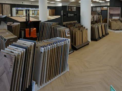 Foto: showroom met Quick-Step collectie