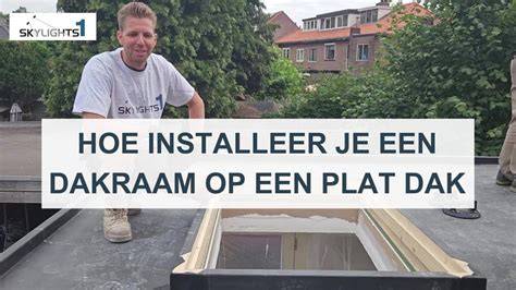 Schematische lay-out DHZ plat dak stap voor stap