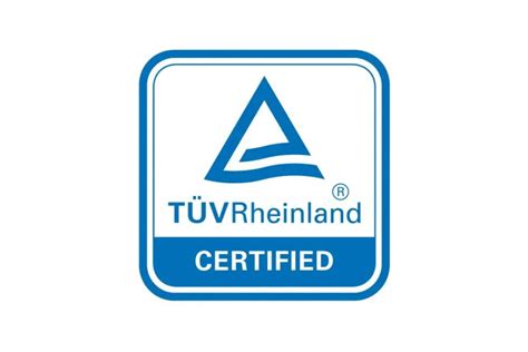 NSG/NSG-certificaten en TÜV Rheinland keurmerk overzicht