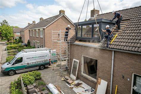 Diagram: Stappenplan dakkapel vervanging