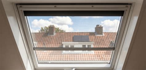 Schema: keuzehulp zonwering voor Velux dakramen