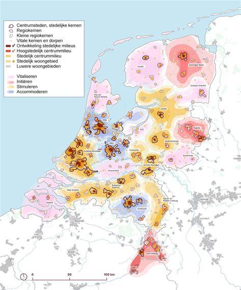 Kaart: ruimte-indeling en looproutes