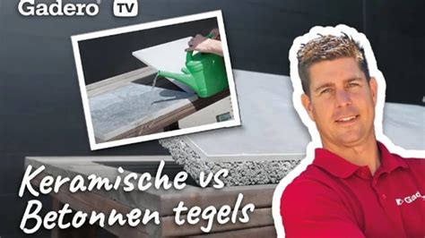 vergelijking cement vs keramisch tegels infographic