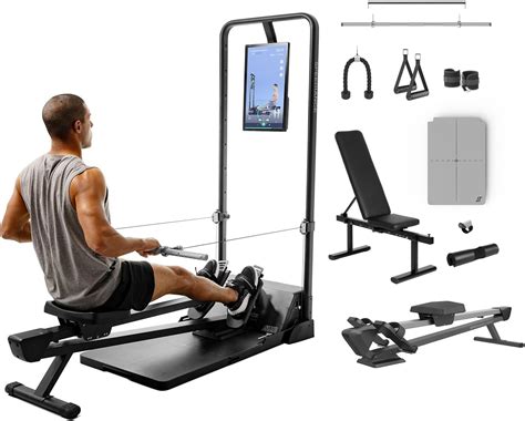 Informatieve afbeelding van de Strength zone met diverse krachtapparatuur