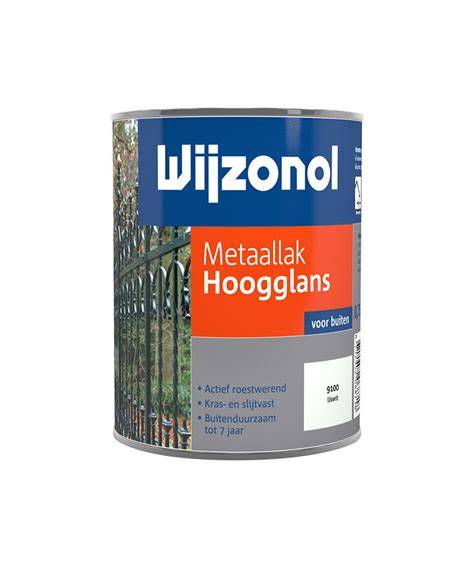 Diagram: vergelijking van Sikkens, Sigma, Wijzonol en Flexa hoogglans lakken