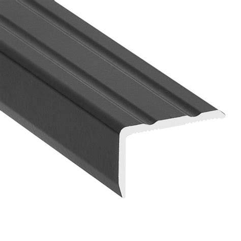 Productassortiment aluminium hoekprofielen in zwart geanodiseerd