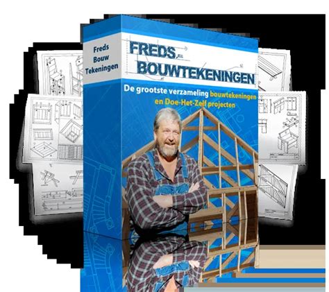 Diagram: overzicht pakketcomponenten van Fred's Bouwtekeningen