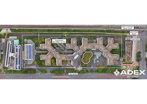 Zeefplattegrond duurzaam herontwikkelde Foppingadreef