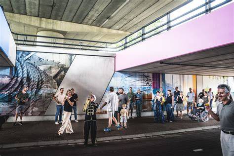 Kunstpassage en publieksatrio in het toekomstige ABN AMRO-pand