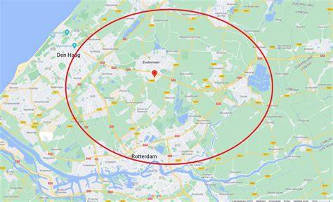 Kaart van ons werkgebied rondom Den Bosch en Rosmalen