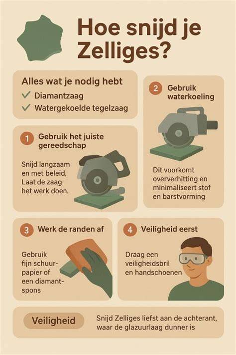 Infographic: Voordeel- en nadelenoverzicht van voegen vs. voegloos plaatsen van zelliges