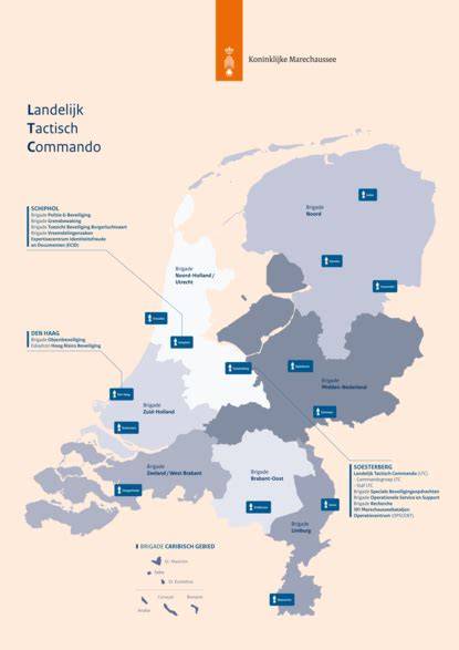 Kaart: indeling van douchegedeelten en kritieke aandachtspunten