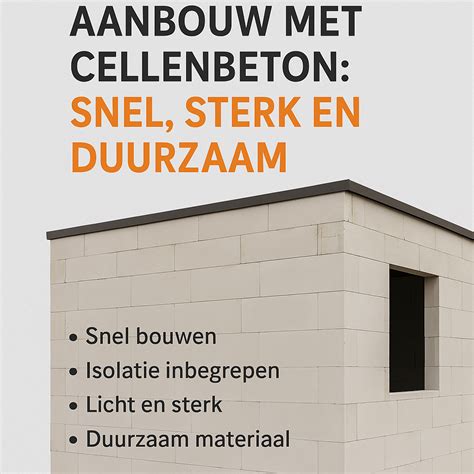 Multipor: druksvaste cellenbeton met hoge isolatiewaarde en compact bouwtype