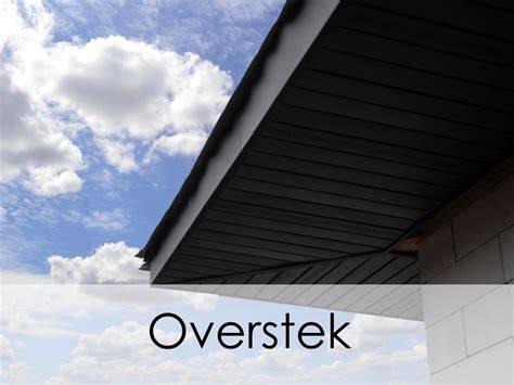 Infographic: Overstek bij platdak met muuroverstek - basisprincipes en voordelen
