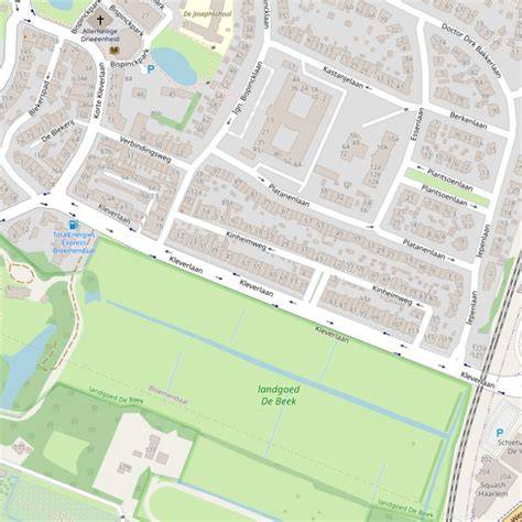 Infographic: Locatiekaart Bloemendaal en routes naar Kleverlaan 25