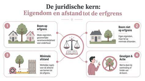 Infographic over erfgrens en kostenverdeling