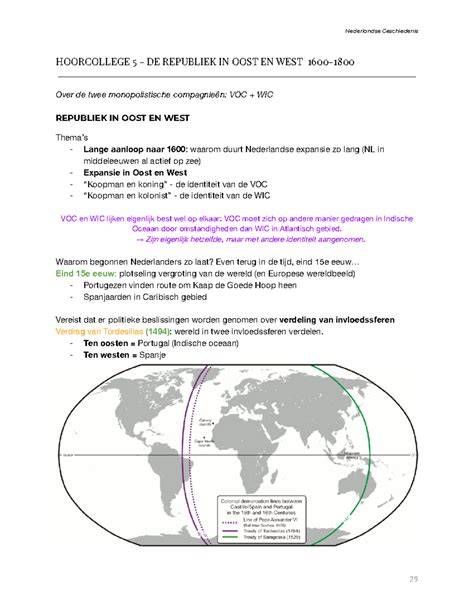 Infographic over handelsnetwerken van de Republiek en VOC (wereldomvattend netwerk)