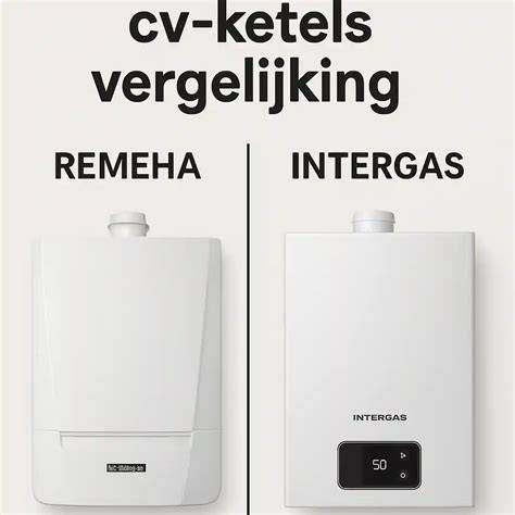 Vergelijking van topmerken cv-ketels (Intergas, Nefit, Remeha) en hun kenmerken