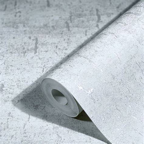 Voorbeeld industriële vliesbehang met betonlook