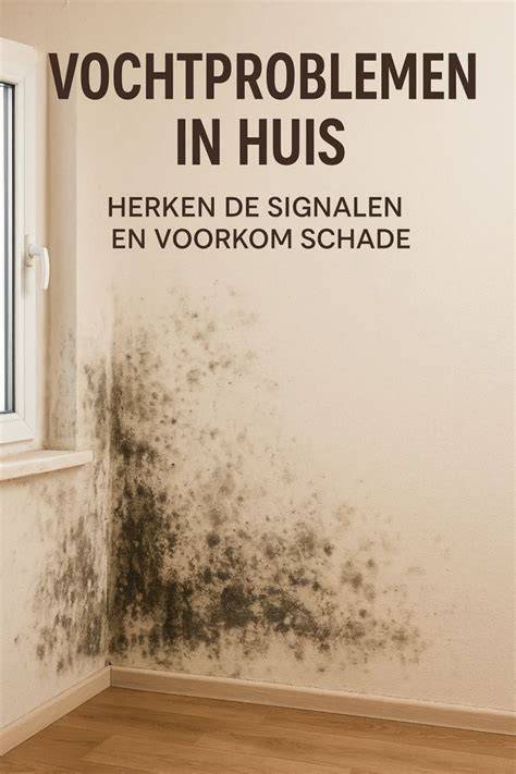 Infographic: Signalen van vochtproblemen in stucwerk