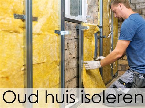 Diagram: stappenplan bij isoleren van een oud huis