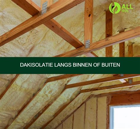 Visualisatie: dakisolatie langs binnen vs langs buiten