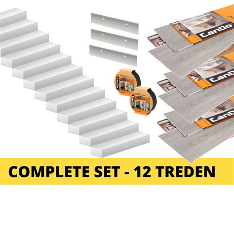 CanDo witte stootborden en traprenovatie set afbeelding