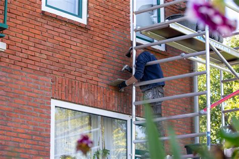 Infographic: Overzicht gevelrenovatie processen (voegwerk, reiniging, impregneren)