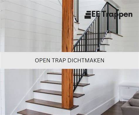 Infographic: Stappenplan voor het dichtmaken van een open trap
