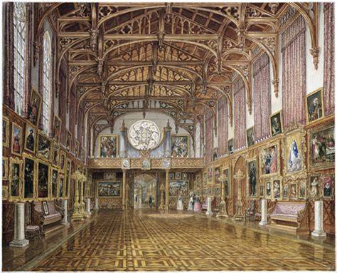 Gotische zaal: gewelf en muurschilderingen