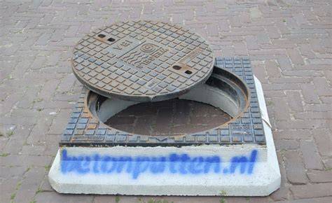 Putdeksel en mangatopties in kunststof en beton