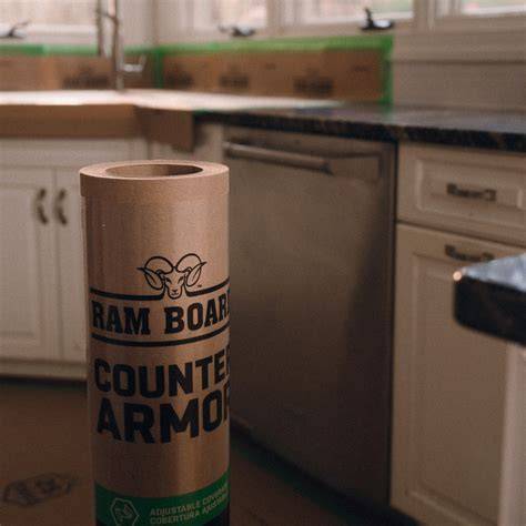 Ram Board Counter Armor installatie en afmetingen
