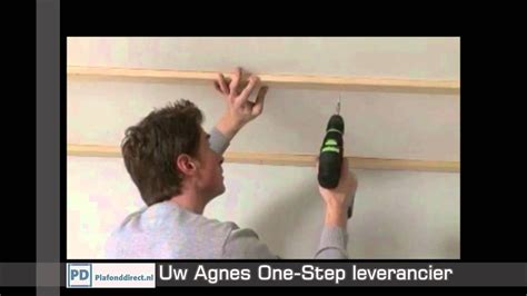 Infographic: montage stappen Agnes plafondplinten