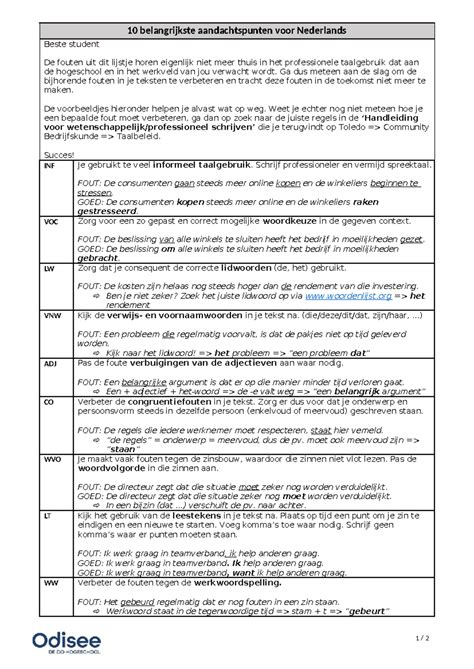 Checklist montage en aandachtspunten