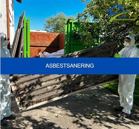 Fasen van asbestsanering met innovatieve containment- en afdekmethoden