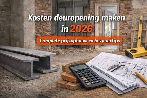 Grafiek: kostenconstructieberekening draagmuur