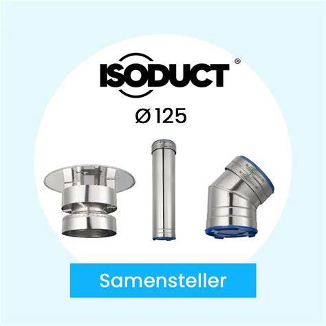 Isoduct: veilig dubbelwandig SRS-systeem voor schoorstenen