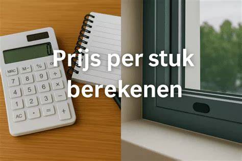 Vergelijking kunststof, hout, aluminium en staal kozijnen (prijs per m²)