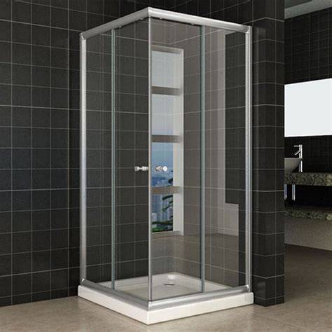 Infographic: Installatie stappen voor hoekinstap douchecabine 90x90