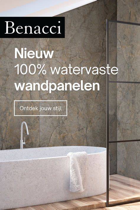 Benacci wandpanelen in badkamercontext