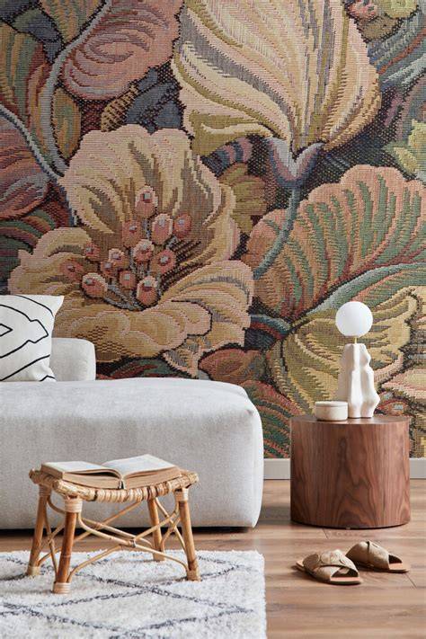 Infographic: Verschillende stijlen van Esta Home Bloom behang (bloemen, Art Deco, geometrisch)