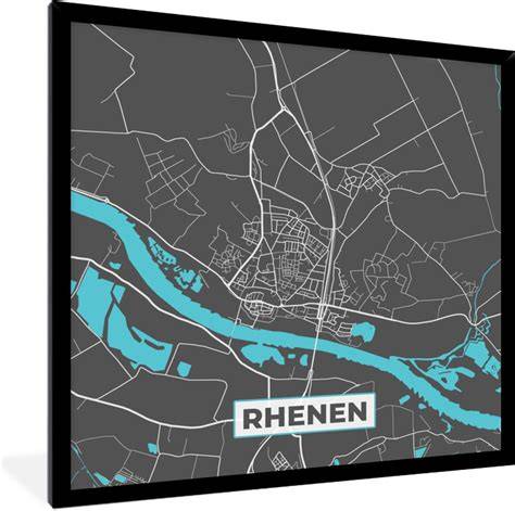 Kaart: regio Rhenen en omstreken