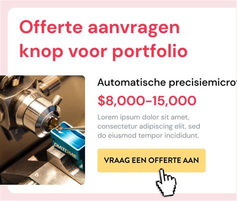 Knop: contact opnemen voor offerte en advies