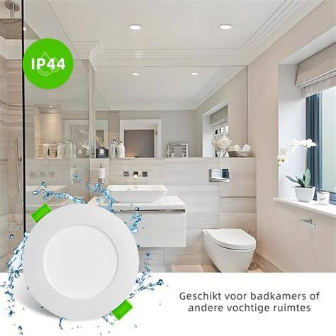Infographic: Overzicht van platte vs. inbouwspots en IP-waarden