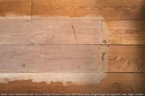 Infographic: stappenplan white wash olie op houten vloeren