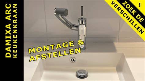 Visualisatie: juiste volgorde montage wastafelkraan
