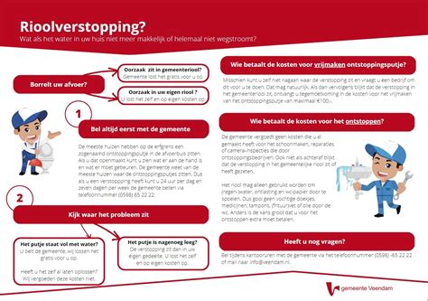 Infographic: Soorten verstoppingen en bijbehorende aanpak