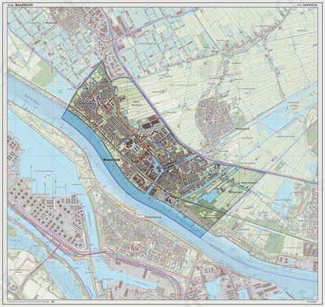 Kaart: regio-dekking van Maassluis en omliggende gemeenten