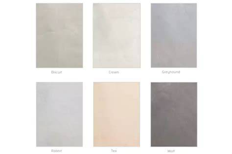 Inferentie: overzicht van beton cire kleuren en toepassingen