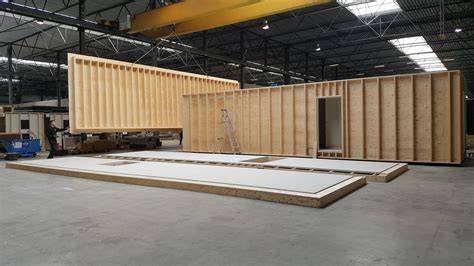 Infographic: Voor- en nadelen van prefab houtbouw en het proces van Slimme Huizenfabriek
